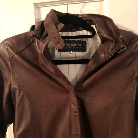 Brand new leather jacket from Italy - Picture 6 of 6